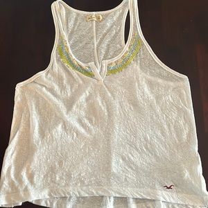 Hollister tank with sequins